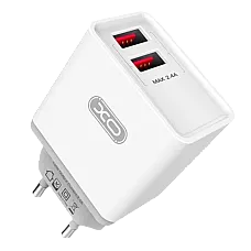 Wall Charger XO + Type-C Cable, 2US..