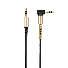 AUX Audio Cable Hoco, UPA02, Black..