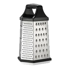 Grater with container, 6  sides RES..