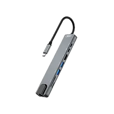XO HUB003 USB-C adapter 8-in-1 (HDM..