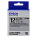 Картридж с лентой Epson LK-4SBM, 12 мм x 9 м
