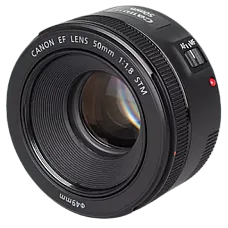 Prime Lens Canon EF  50mm, f/1.8 ST..