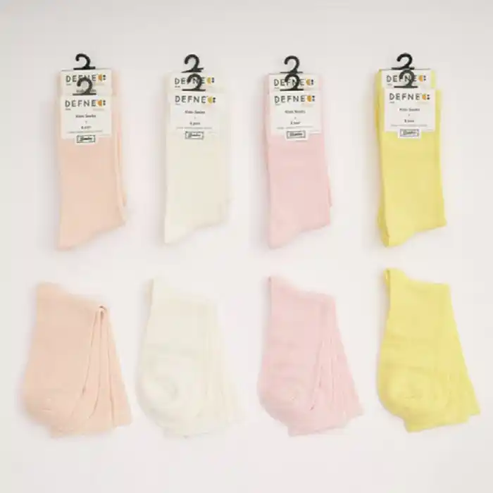 Детские носки, DEFNE, 7-8 лет, Различные Цвета, 80 % бамбук/17 % полиамид/3 % эластан