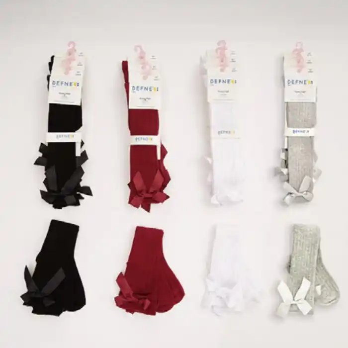 Детские носки, DEFNE, 80%Хлопок/17% Полиамид/3% Эластан, 7-9 лет, Различные Цвета