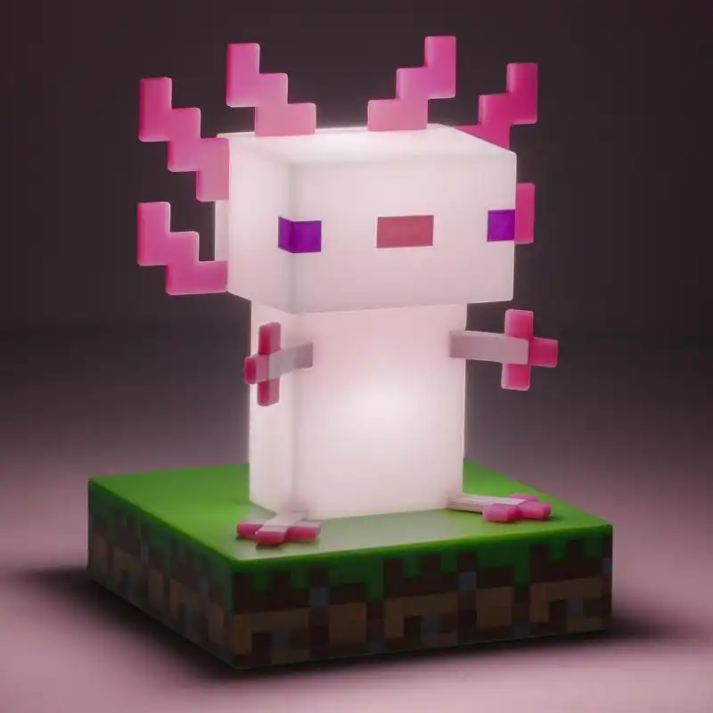 Ночник Paladone Minecraft Axolotl Icon Light V2