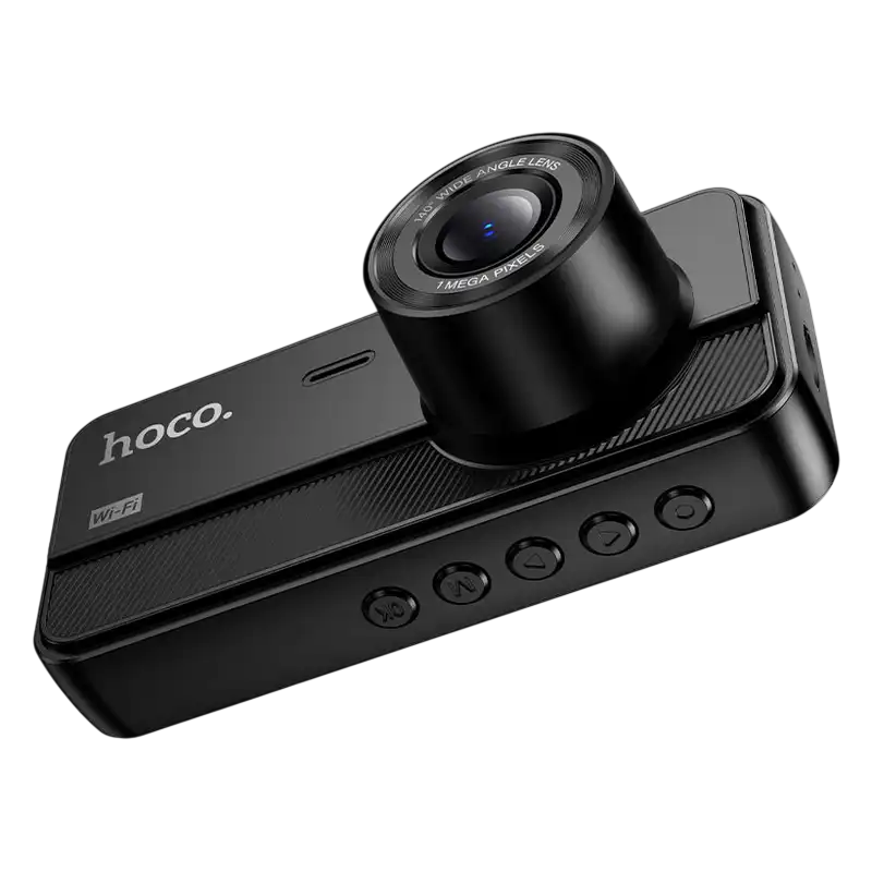 Set Dash Cam față și spate Hoco DV15 Negru