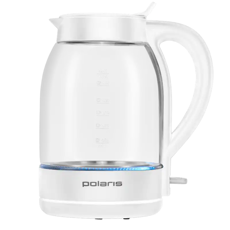 Fierbător electric Polaris PWK 1797CGL Alb