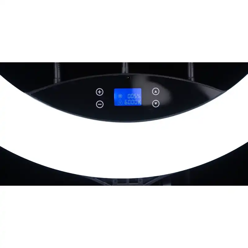 Lampă circulară Selfie Ring Light HQ-23NS Negru