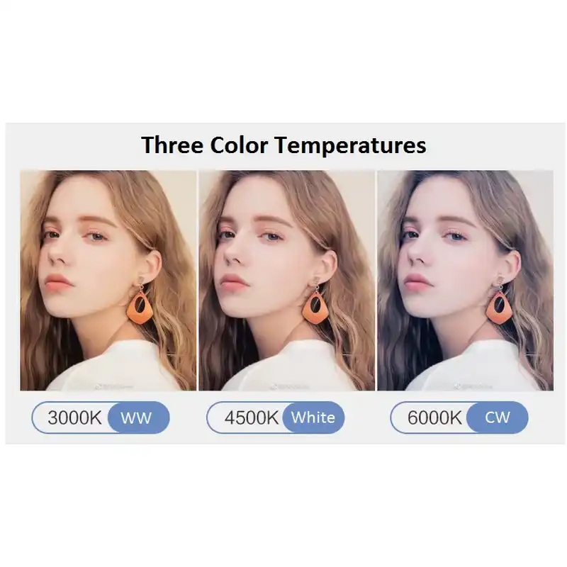 Lampă circulară Selfie Ring Light HQ-23NS Negru