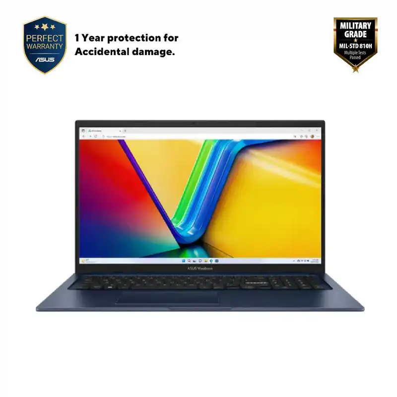 Купить  Ноутбуки - Ноутбук ASUS Vivobook 17 X1704VA Quiet Blue..