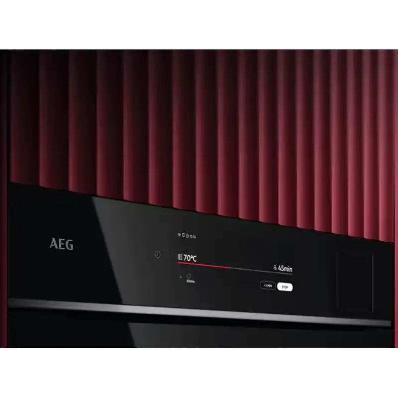 Электрический духовой шкаф AEG TP9SB831AB Черный