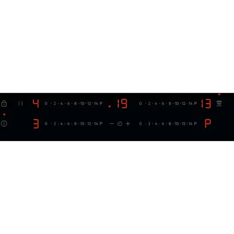 Plită cu inducție AEG TO64IA0FXB Negru
