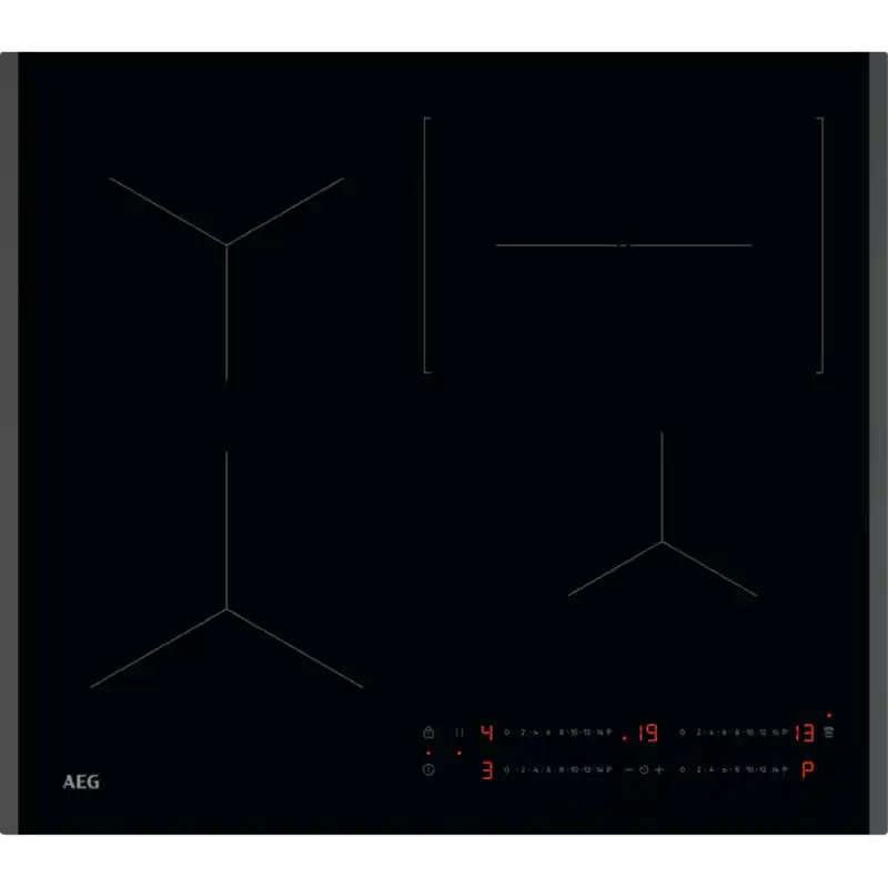 Plită cu inducție AEG TO64IC00FB Negru