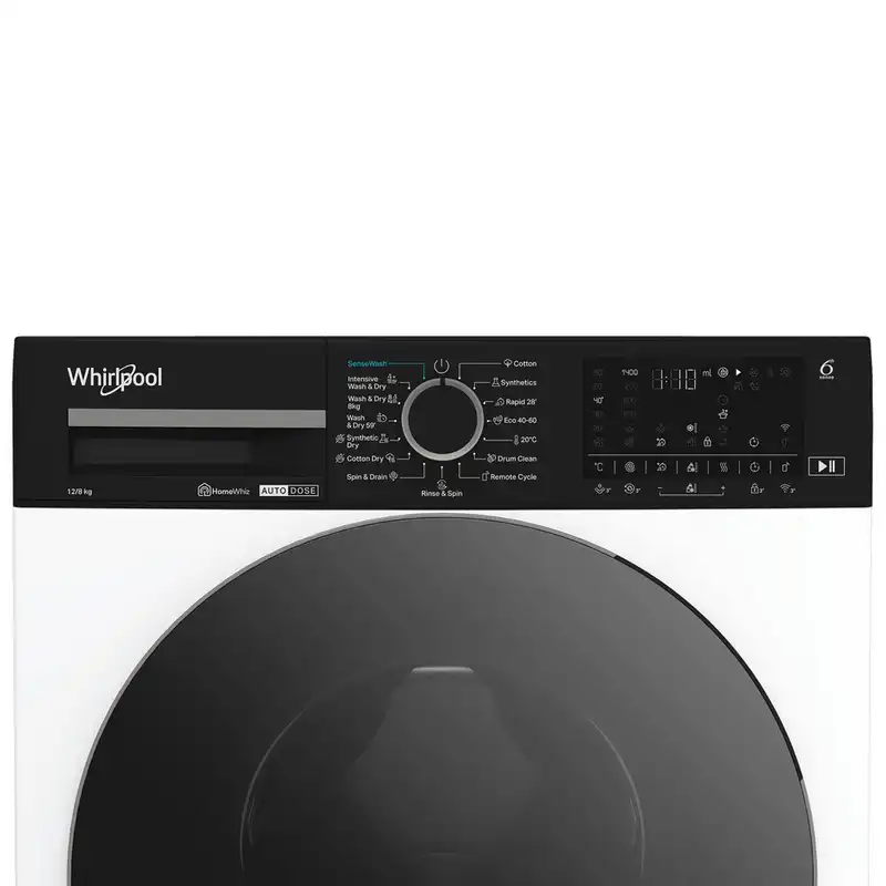 Стирально-сушильная машина Whirlpool WPD 2836W ADS EE Белый