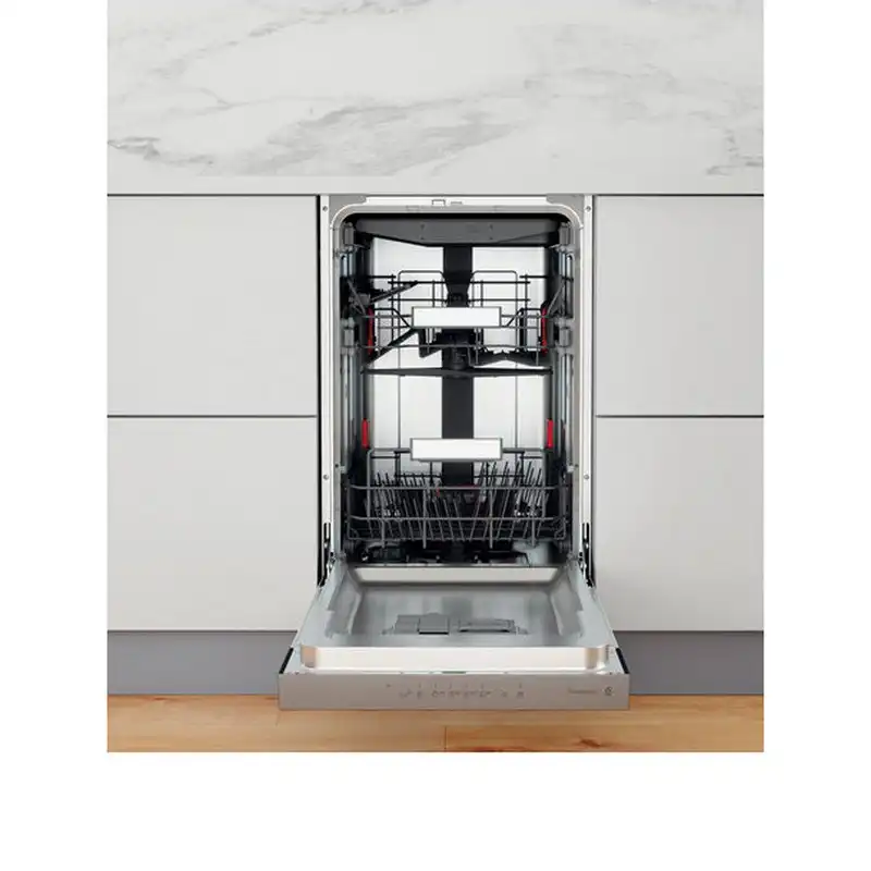 Mașină de spălat vase Whirlpool WSBO 3O34 PF X Oțel inoxidabil