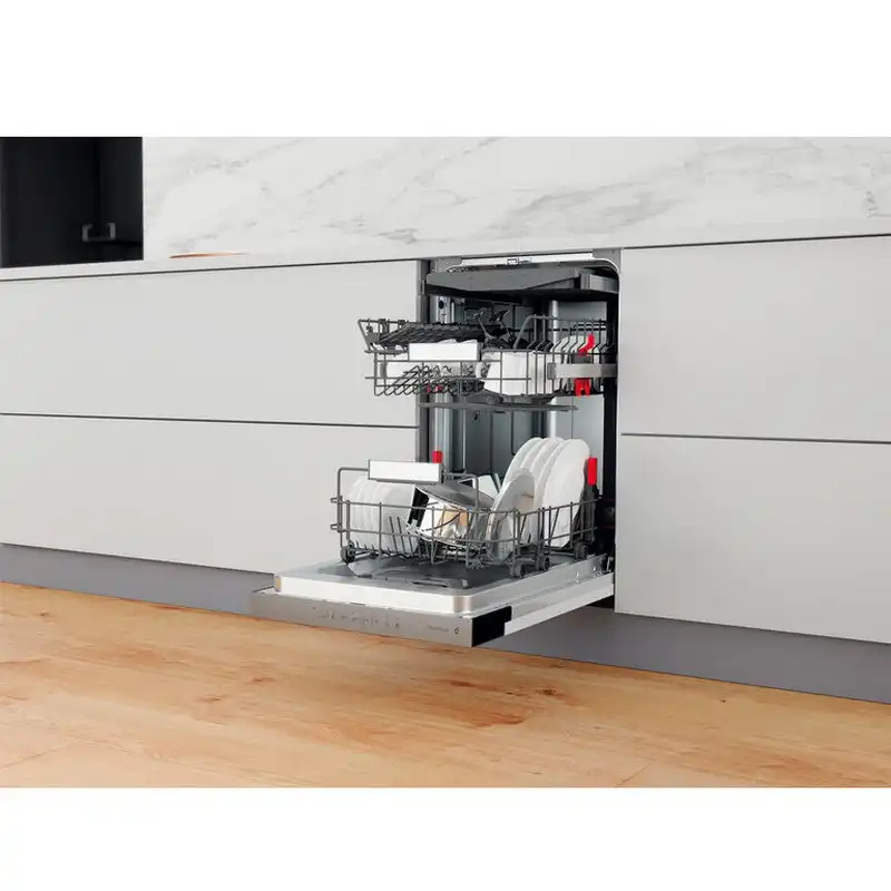 Mașină de spălat vase Whirlpool WSBO 3O34 PF X Oțel inoxidabil