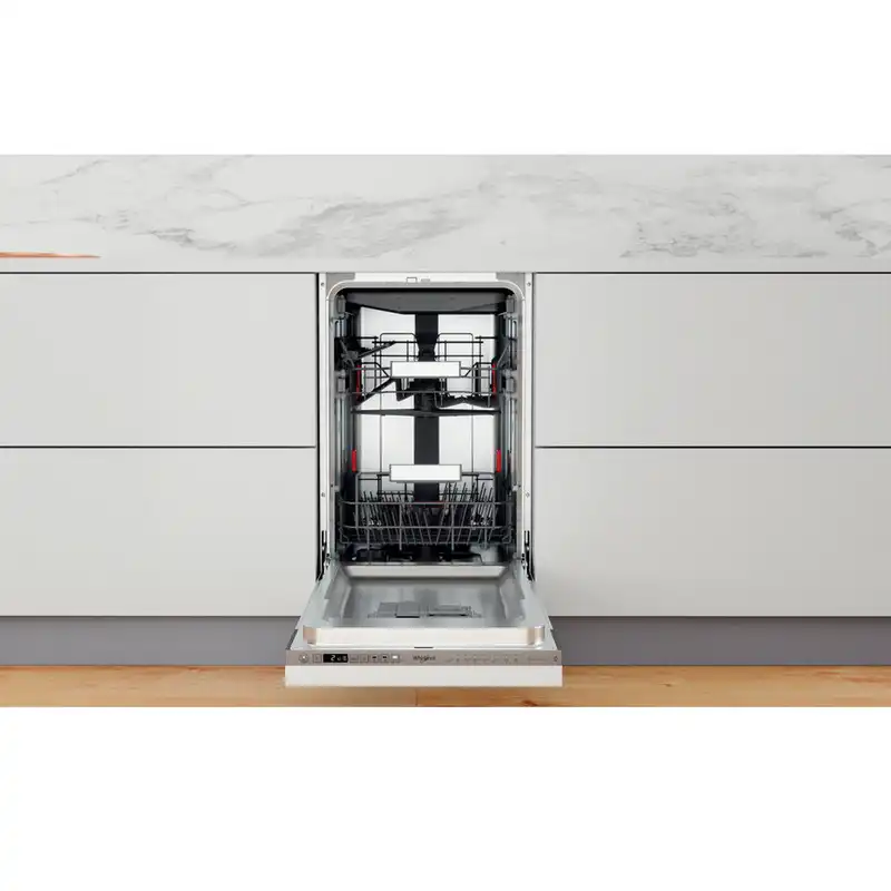 Mașină de spălat vase Whirlpool WSIO 3O34 PFE X Oțel inoxidabil