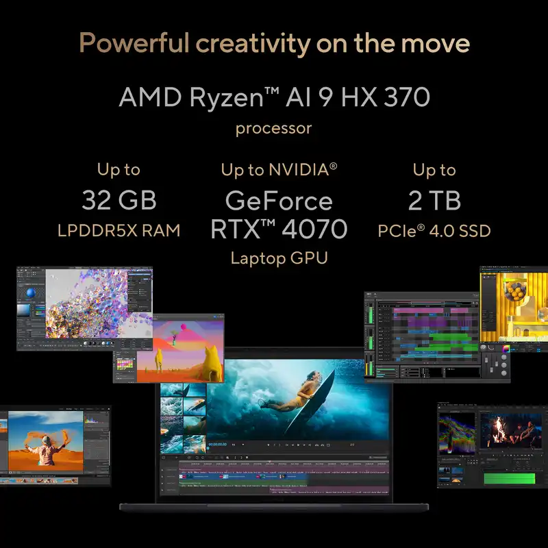 Ноутбук ASUS ProArt GoPro Edition PX13 HN7306EAC Nano Black