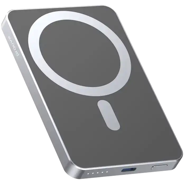 Acumulator extern Proove Carbon Slim 20W Argintiu