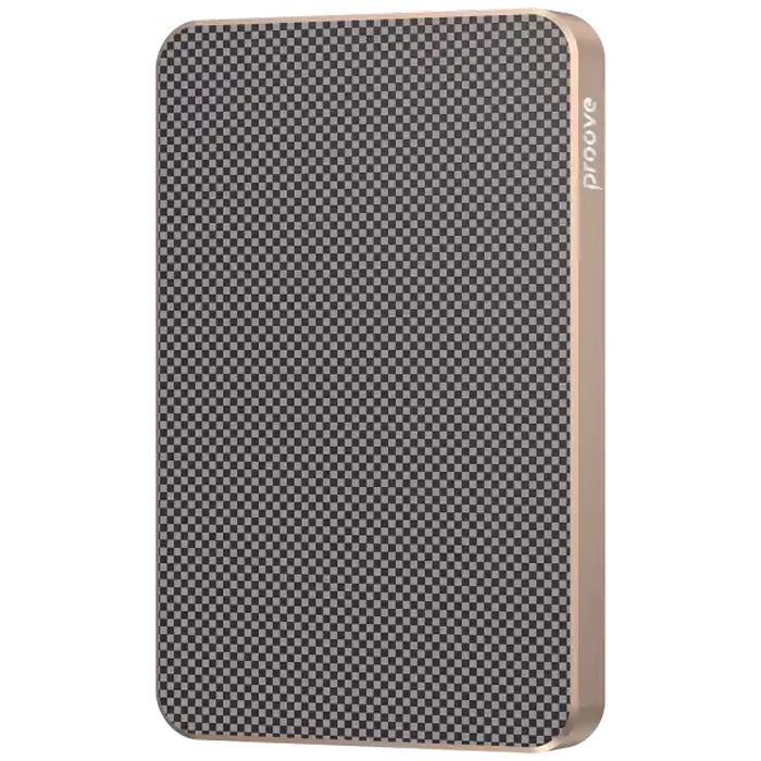 Acumulator extern Proove Carbon Slim 20W Auriu