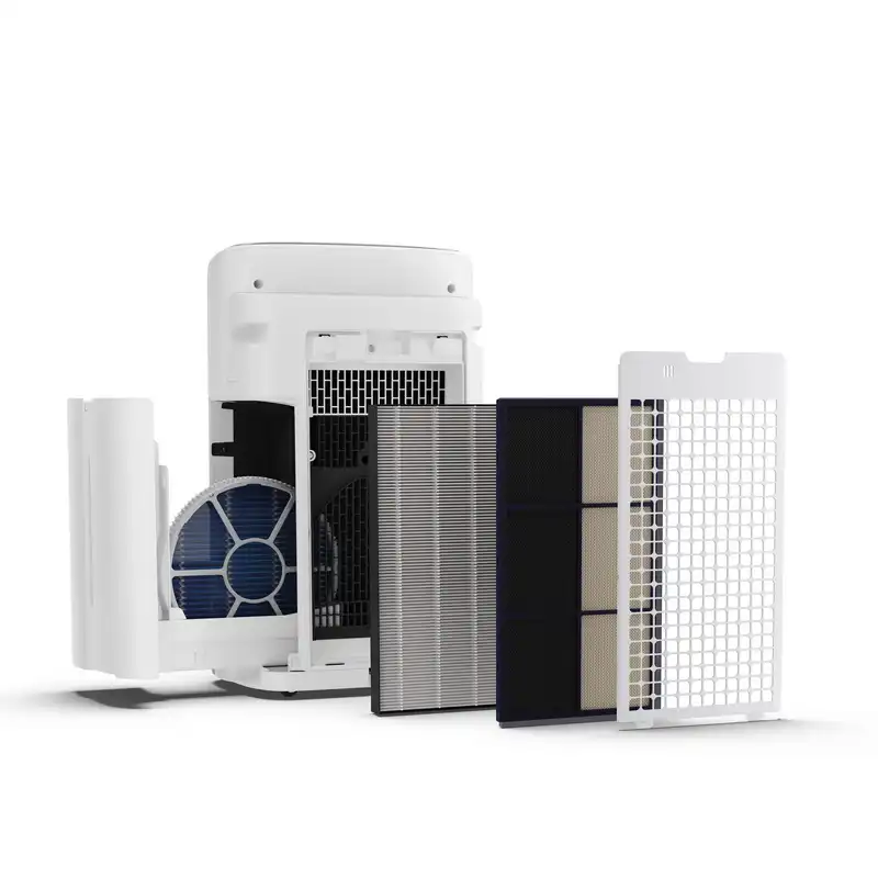 Umidificator și purificator de aer Sharp UA-KIN52E-W Alb