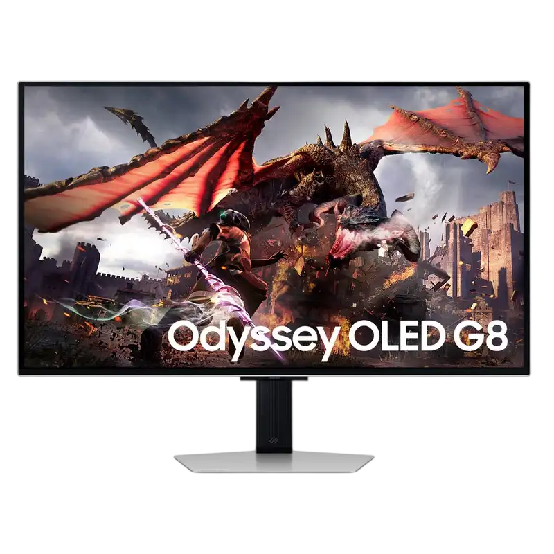 Игровой монитор Samsung Odyssey G8 S32DG800 Серебристый