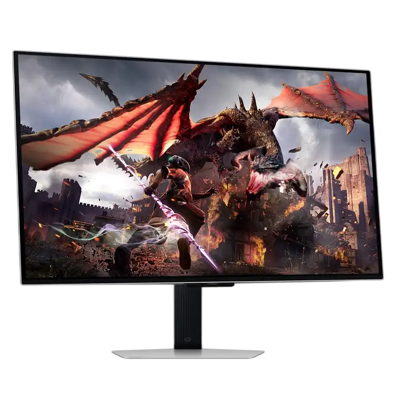 Игровой монитор Samsung Odyssey G8 S32DG800 Серебристый