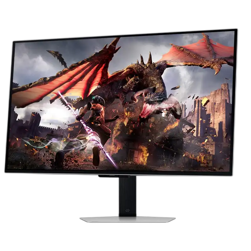 Игровой монитор Samsung Odyssey G8 S32DG800 Серебристый