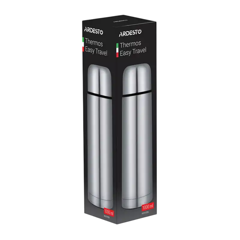 Термос Ardesto Easy Travel Серебристый
