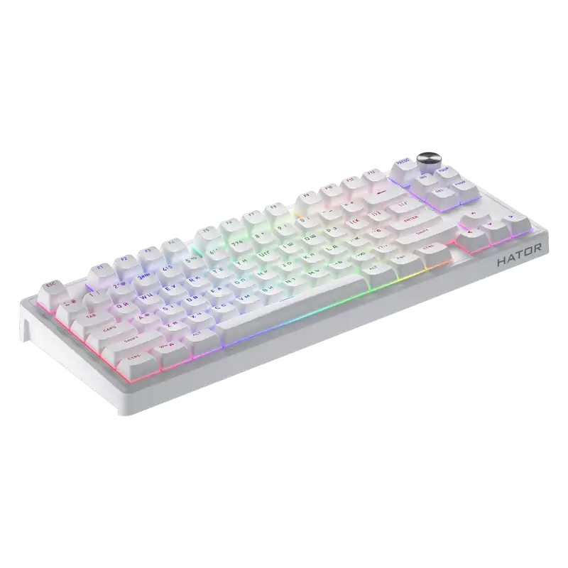 Tastatură HATOR Skyfall 80 Mecanic Alb