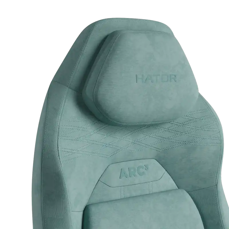 Scaun Gaming HATOR Arc 3 L Velur Turquoise