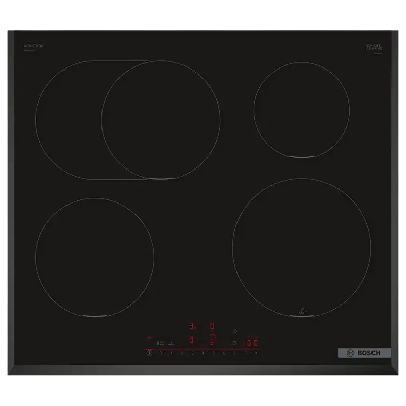 Plită cu inducție Bosch PIF651HC1E Negru
7.4 kW | Vitroceramică