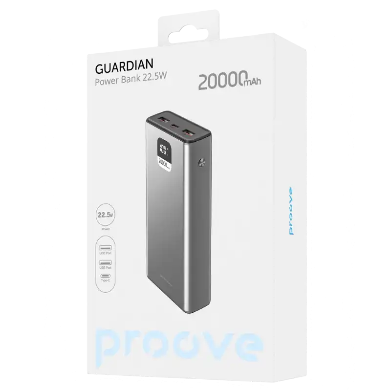 Acumulator extern Proove Guardian Gri