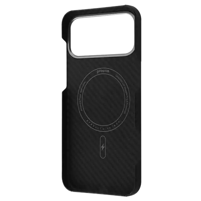 Husă Proove Apple iPhone 17 Pro Max Carbon Slim with MagSafe Negru