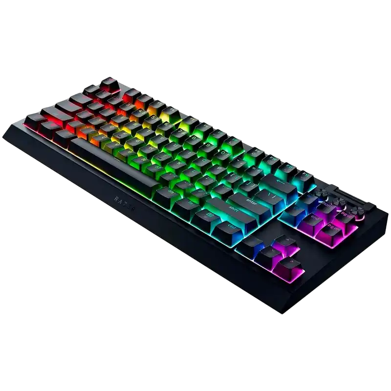 Tastatură Razer BlackWidow V4 Tenkeyless HyperSpeed Mecanic Negru