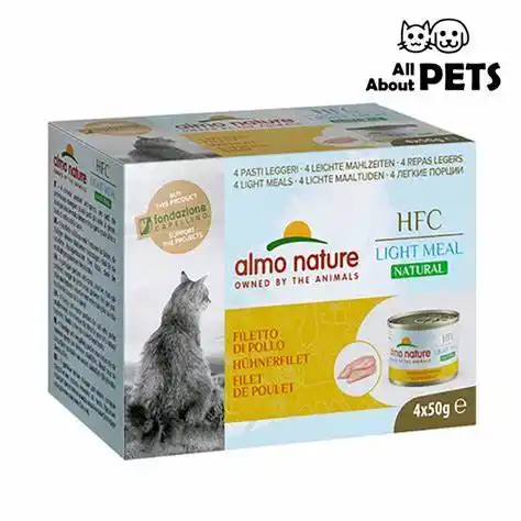 MEGA ALMO NATURE CAT HFC Canned Cat Food Chicken Fillet 4x50 g