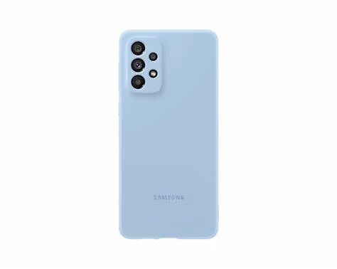 Husa Xcover Galaxy A73 - Silicon Lichid, Albastru