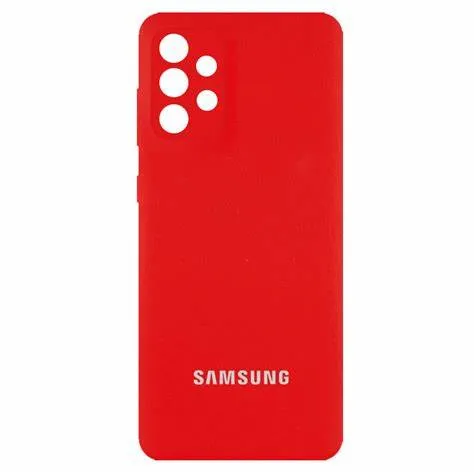 Husa Xcover Galaxy A73 - Silicon lichid, Roșu