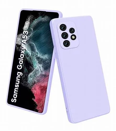 Husa Xcover Galaxy A53 - Silicon Licu, Roz