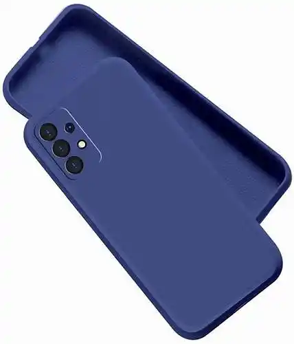 Чехол Xcover Galaxy A33 - Жидкий силикон, Голубой