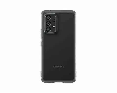 Husa Xcover Galaxy A53 - Soft Touch (Microfibra), Negru