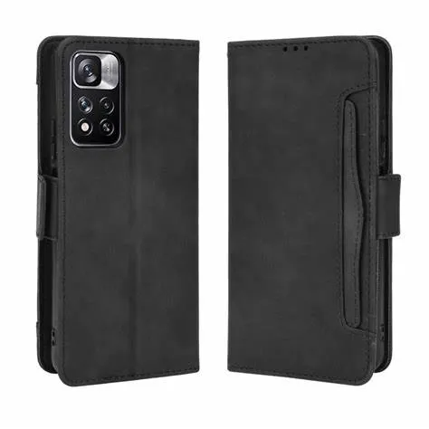 Husa Xcover Redmi Note 11 Pro - Touch Moale (Microfibra), Negru