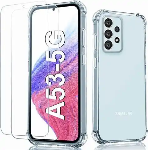 Husă Xcover Galaxy A53 - TPU ultra-subțire, Transparent