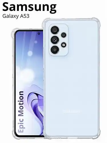 Husă Xcover Galaxy A53 - TPU ultra-subțire, Transparent