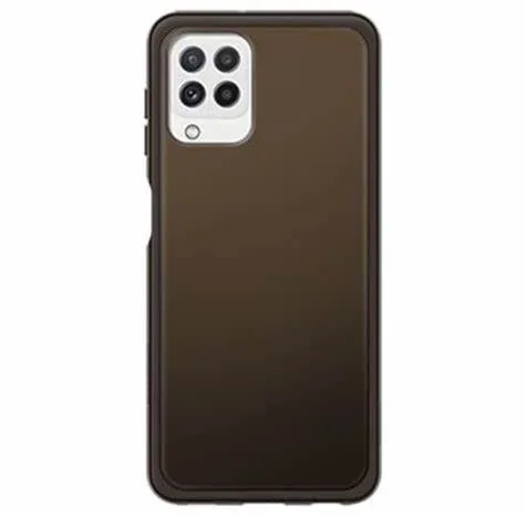 Husa Xcover Galaxy A22 4G - Soft Touch (Microfibra), Negru