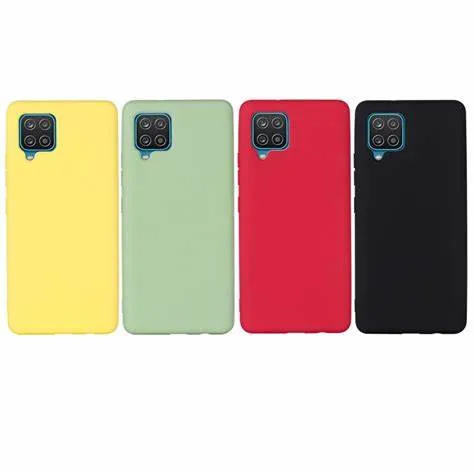 Husa Xcover Galaxy A22 4G - Soft Touch (Microfibra), Negru