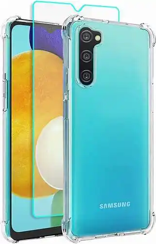 Husa Xcover Galaxy A03s - Liquid Crystal, Transparentă