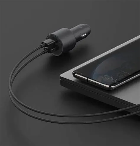 Încărcător de automobile Xiaomi CC07ZM, 67W, Negru