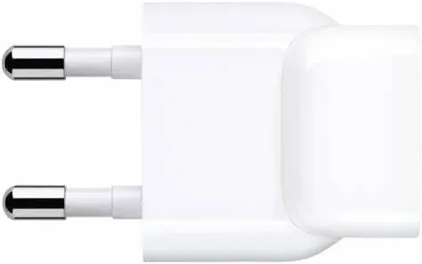 Adaptor de rețea Apple Travel Adapter Kit MD837, Alb