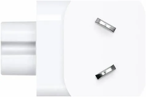 Adaptor de rețea Apple Travel Adapter Kit MD837, Alb